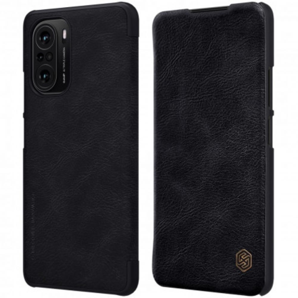 Bescherming Hoesje voor Xiaomi Mi 11i 5G / Poco F3 Folio-hoesje Nillkin Qin-serie