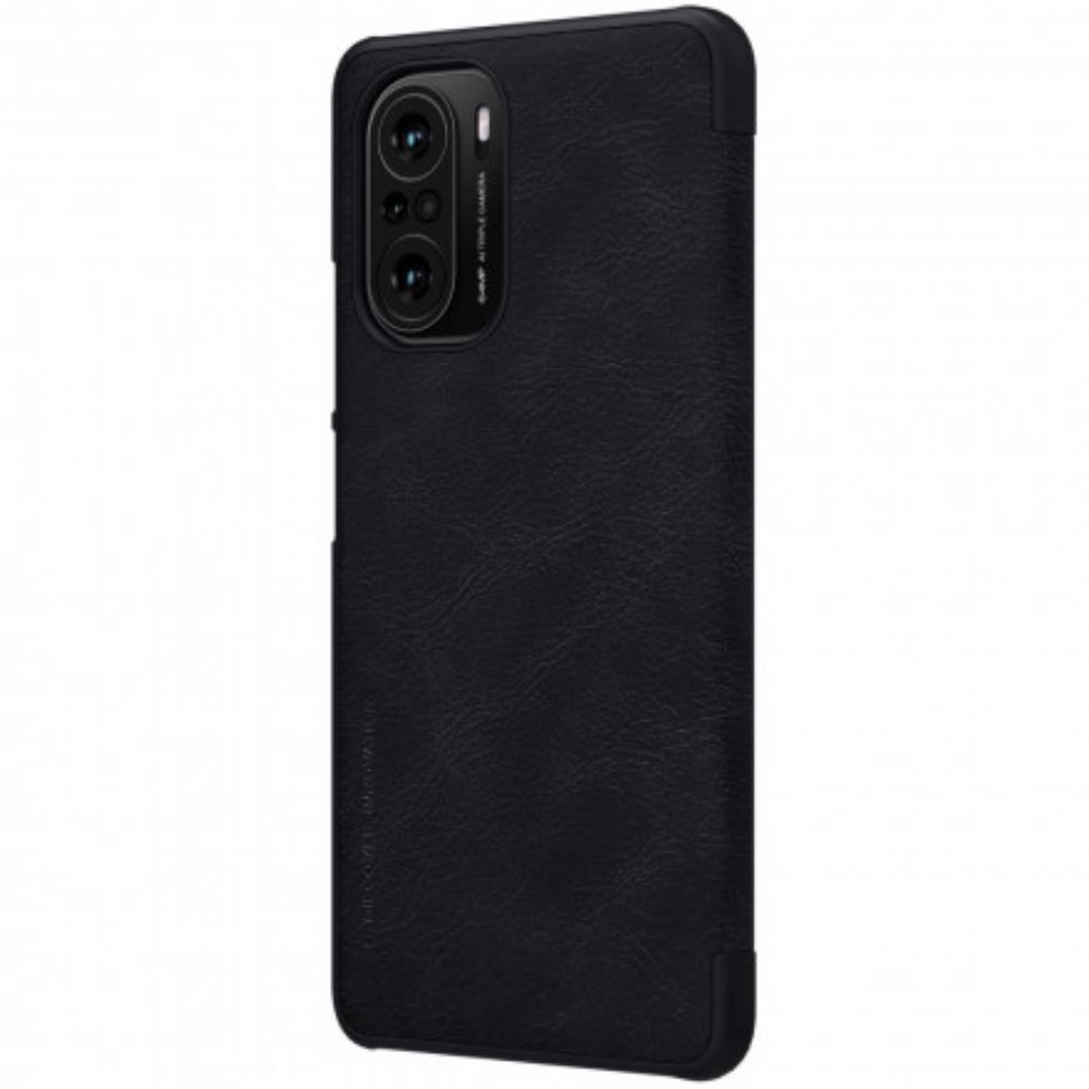 Bescherming Hoesje voor Xiaomi Mi 11i 5G / Poco F3 Folio-hoesje Nillkin Qin-serie