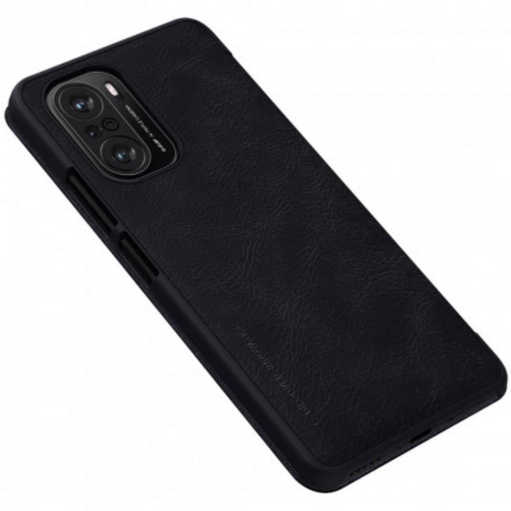 Bescherming Hoesje voor Xiaomi Mi 11i 5G / Poco F3 Folio-hoesje Nillkin Qin-serie