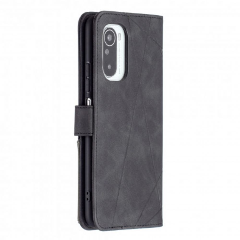 Flip Case voor Xiaomi Mi 11i 5G / Poco F3 Driehoek Binfen Kleur