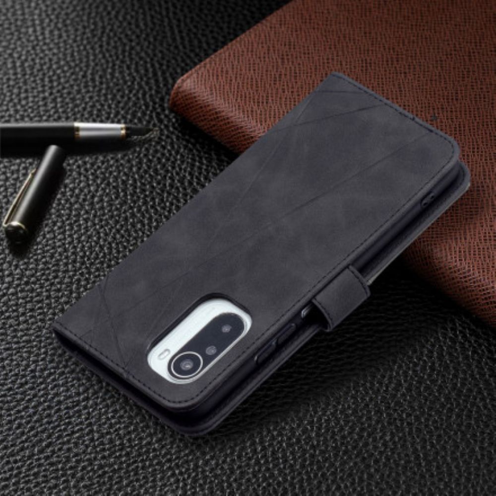 Flip Case voor Xiaomi Mi 11i 5G / Poco F3 Driehoek Binfen Kleur