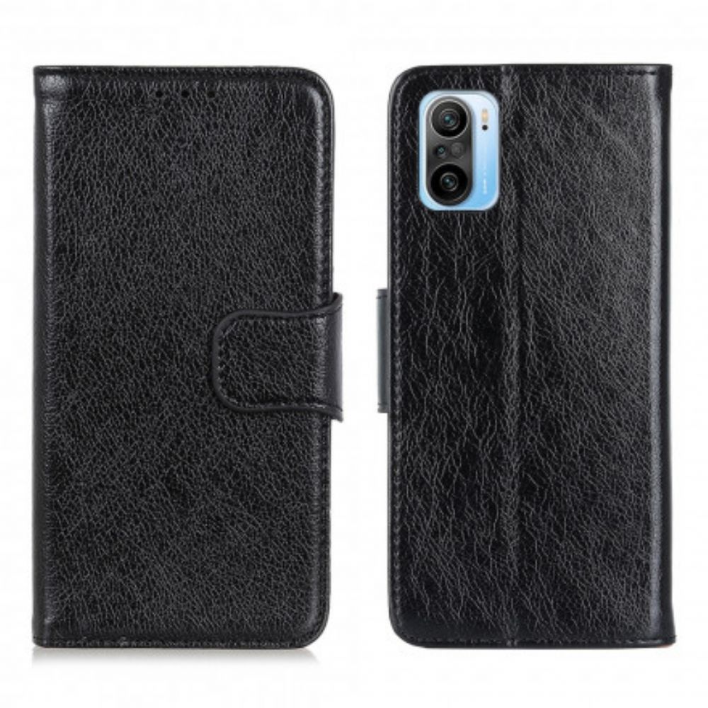 Flip Case voor Xiaomi Mi 11i 5G / Poco F3 Gesplitst Nappaleer