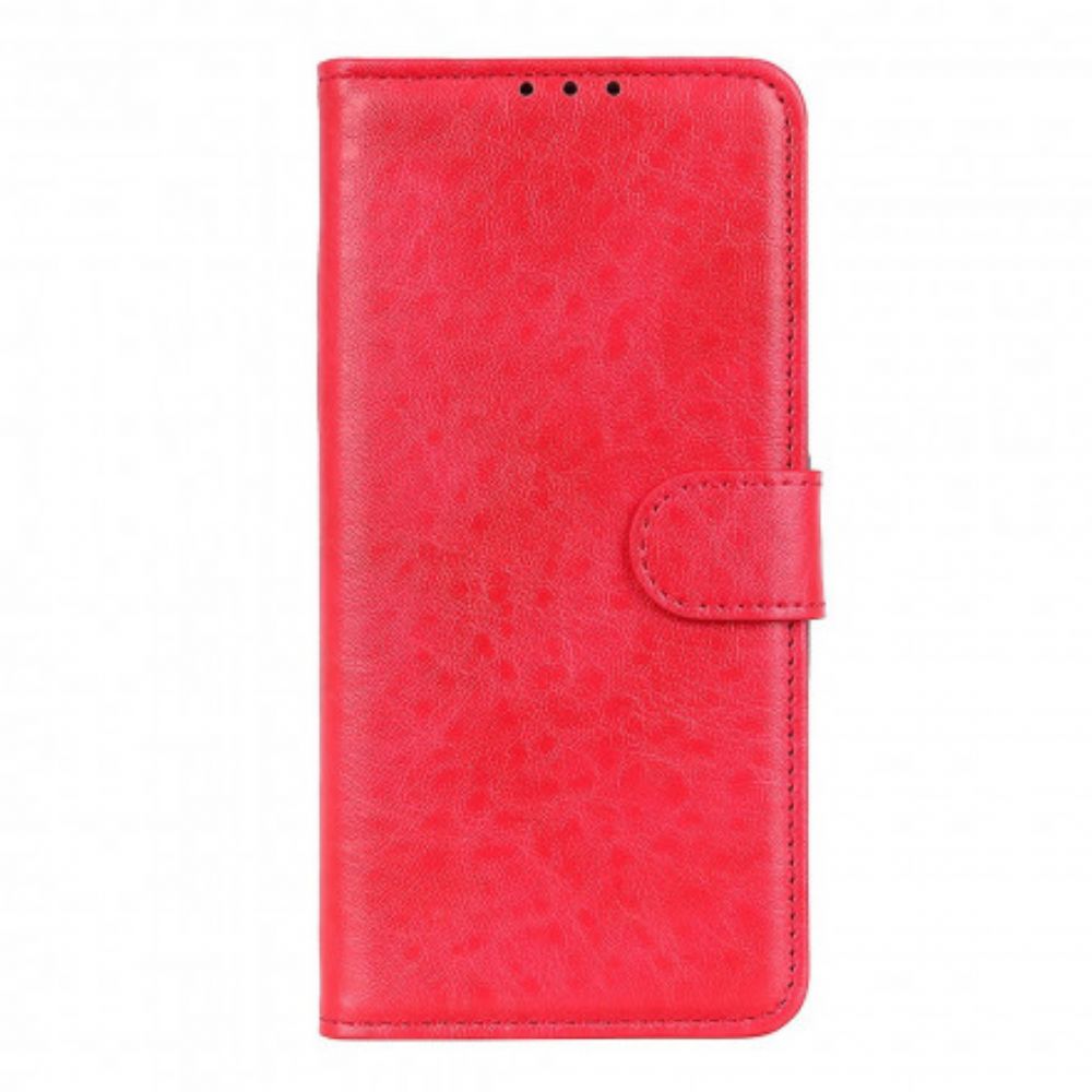 Flip Case voor Xiaomi Mi 11i 5G / Poco F3 Getextureerd Kunstleer