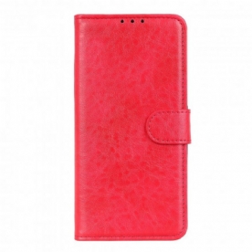 Flip Case voor Xiaomi Mi 11i 5G / Poco F3 Getextureerd Kunstleer