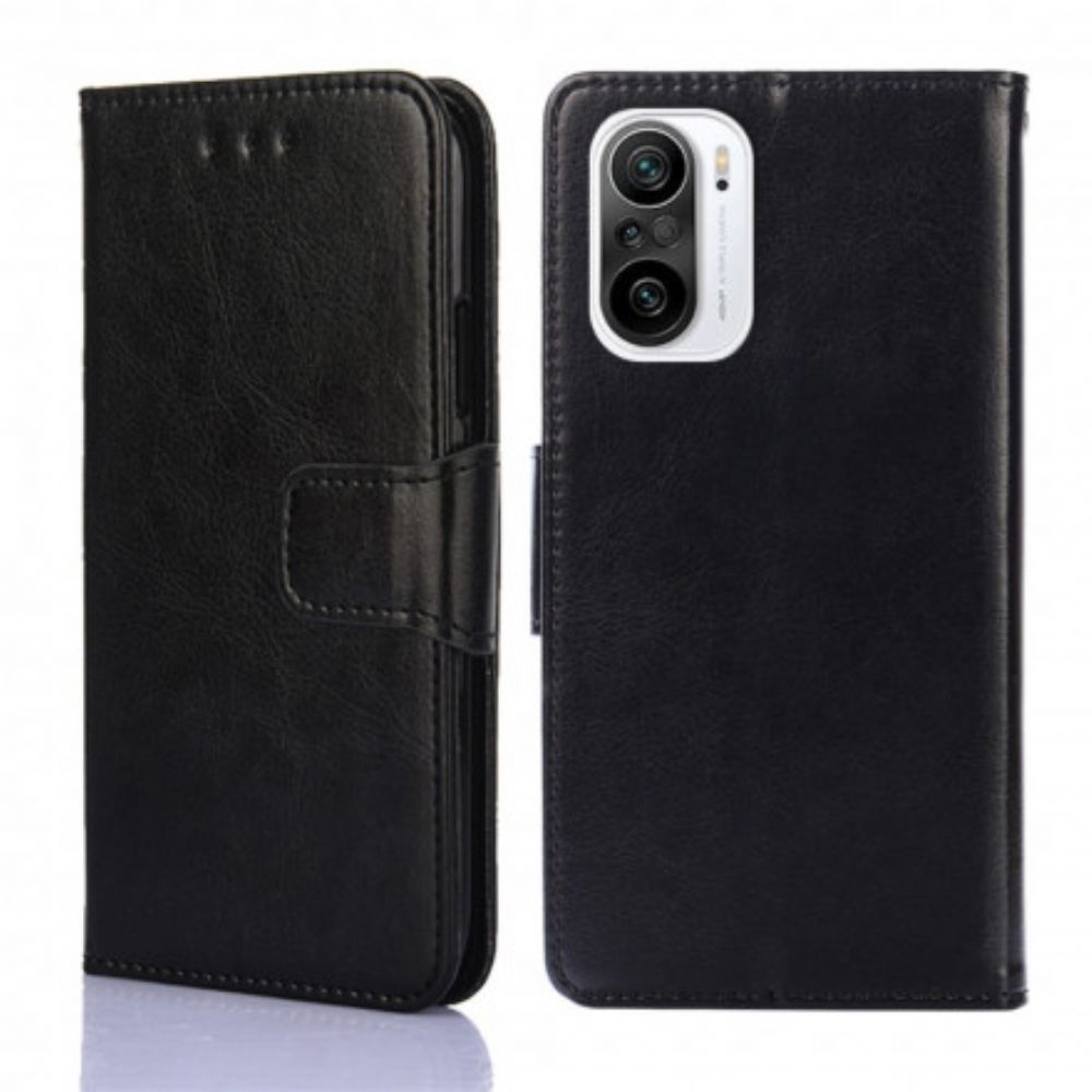 Folio-hoesje voor Xiaomi Mi 11i 5G / Poco F3 Gekleurd Leereffect