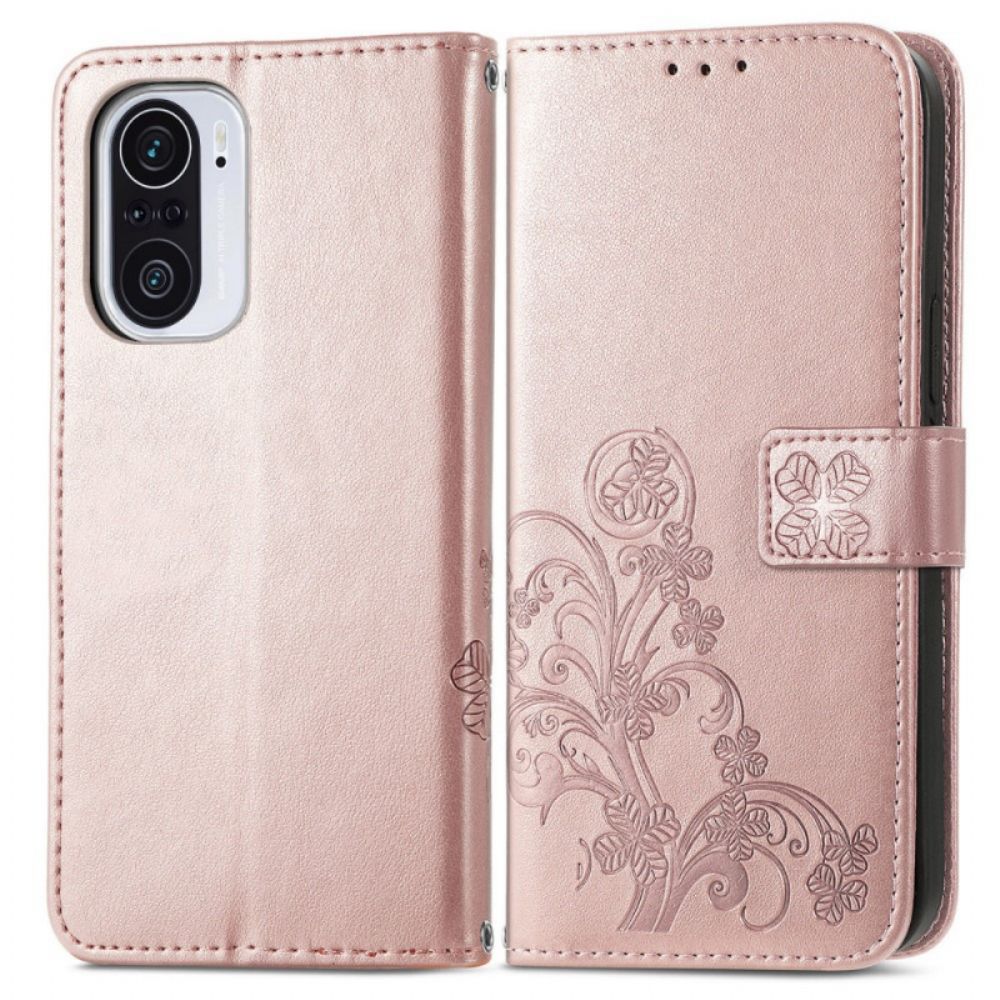 Folio-hoesje voor Xiaomi Mi 11i 5G / Poco F3 Ultra Aziatische Bloemen