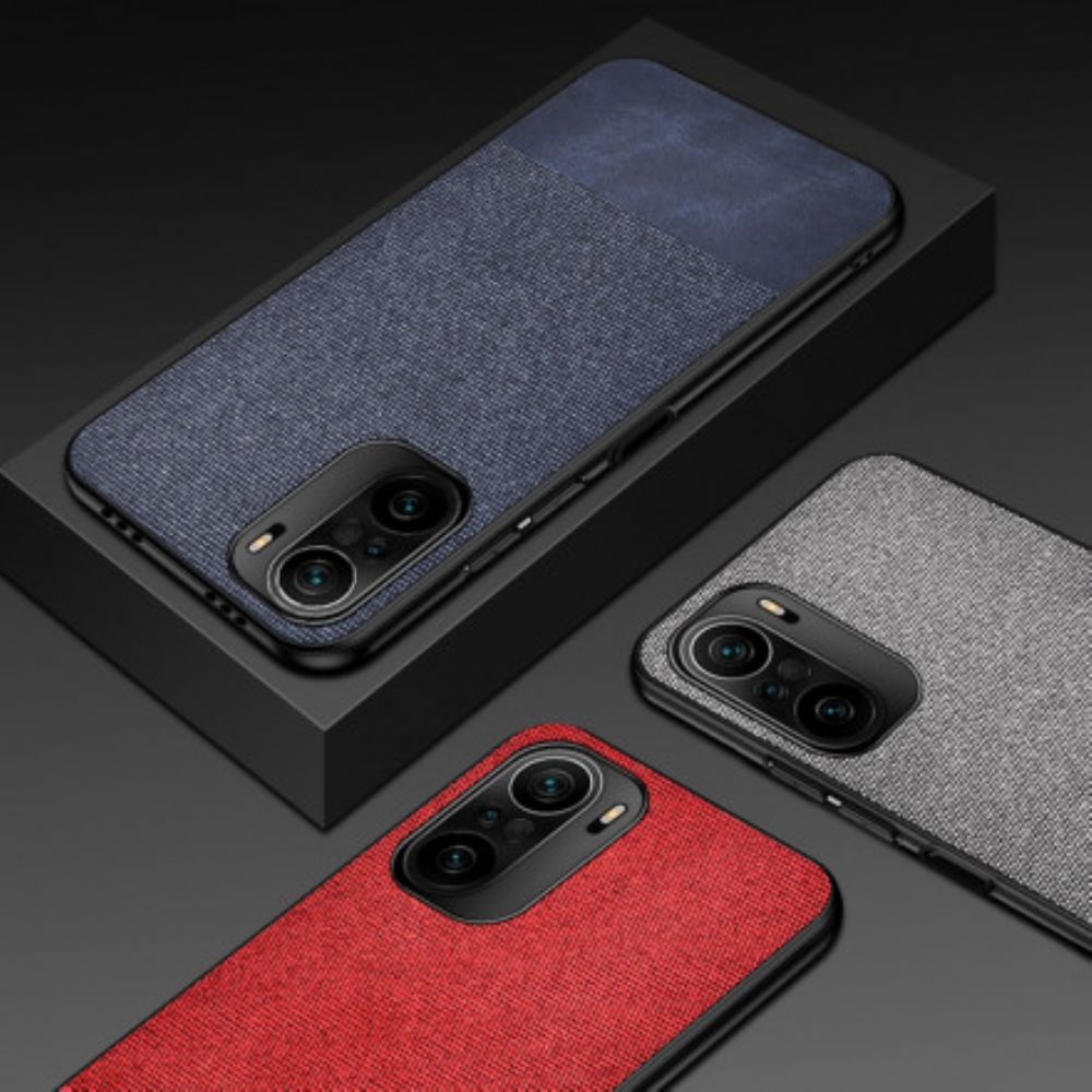 Hoesje voor Xiaomi Mi 11i 5G / Poco F3 Bi-textuur Kunstleer