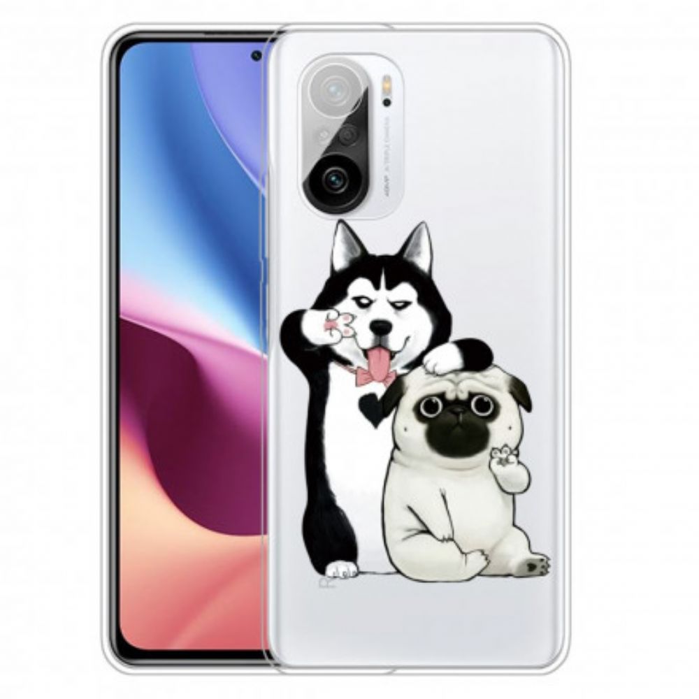 Hoesje voor Xiaomi Mi 11i 5G / Poco F3 Grappige Honden