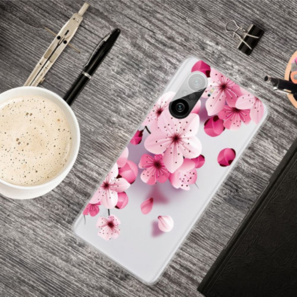 Hoesje voor Xiaomi Mi 11i 5G / Poco F3 Kleine Roze Bloemen