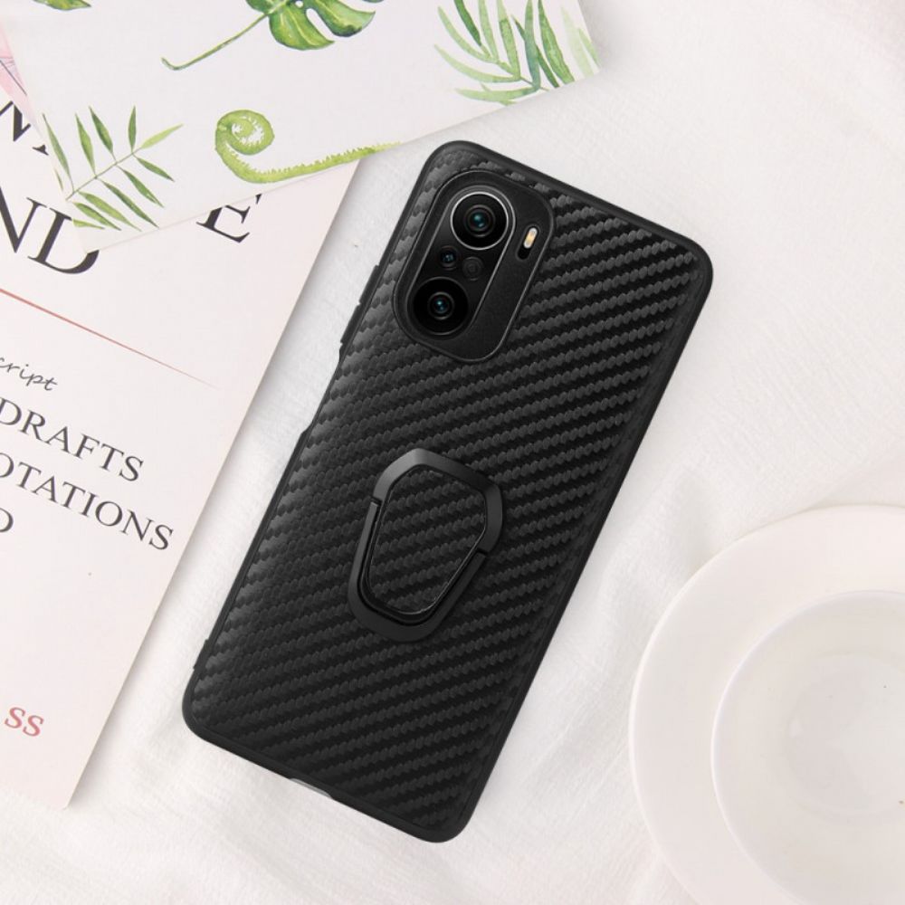 Hoesje voor Xiaomi Mi 11i 5G / Poco F3 Koolstofvezel