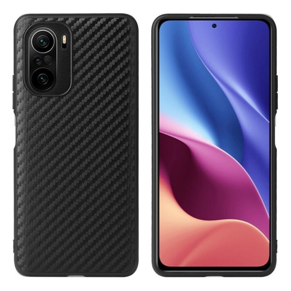 Hoesje voor Xiaomi Mi 11i 5G / Poco F3 Koolstofvezel