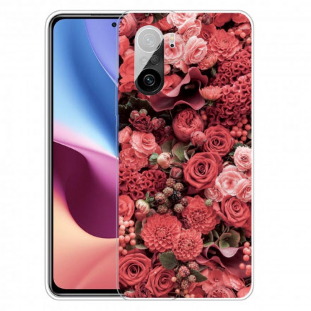 Telefoonhoesje voor Xiaomi Mi 11i 5G / Poco F3 Intense Bloemen