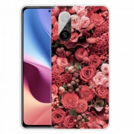 Telefoonhoesje voor Xiaomi Mi 11i 5G / Poco F3 Intense Bloemen