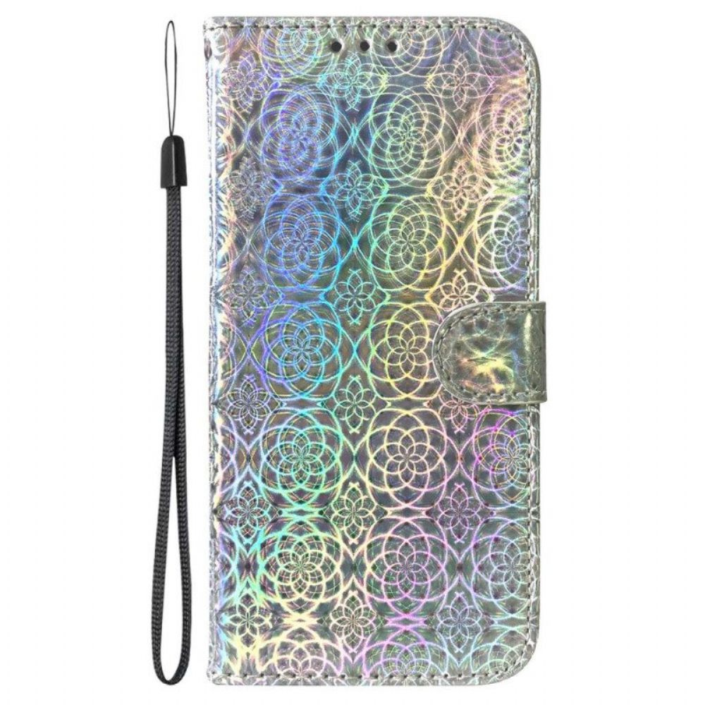 Leren Hoesje voor Poco X5 5G Disco-stijl