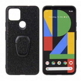 Hoesje voor Google Pixel 4A 5G Glitter Ring-ondersteuning