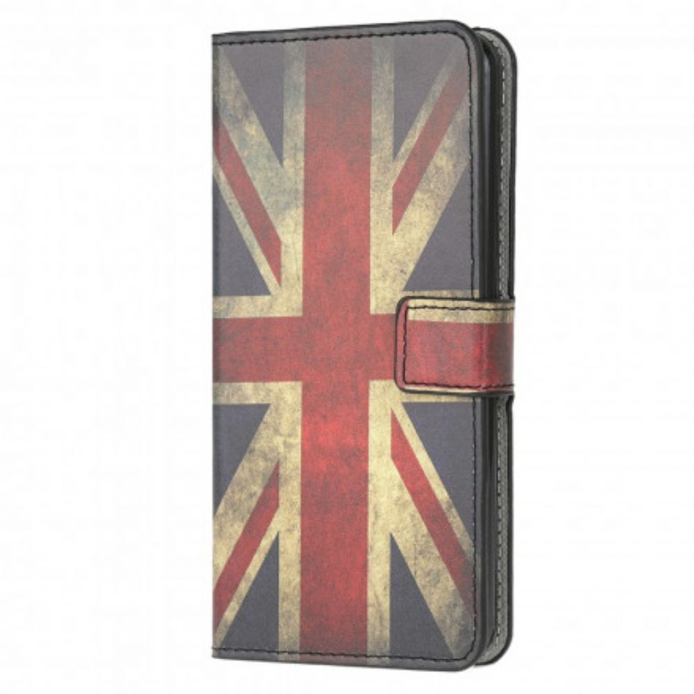 Folio-hoesje voor Moto G10 / G30 Engeland Vlag