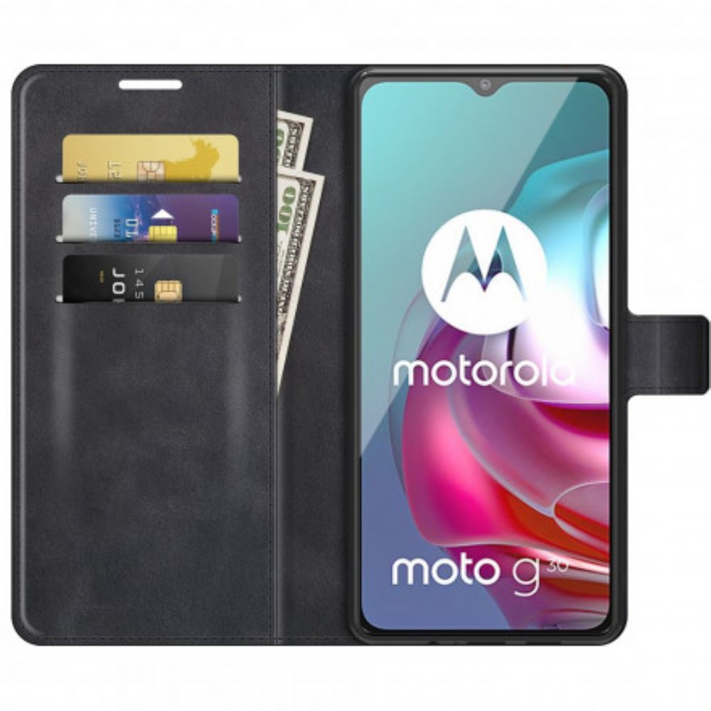 Folio-hoesje voor Moto G10 / G30 Magnetische Sluiting