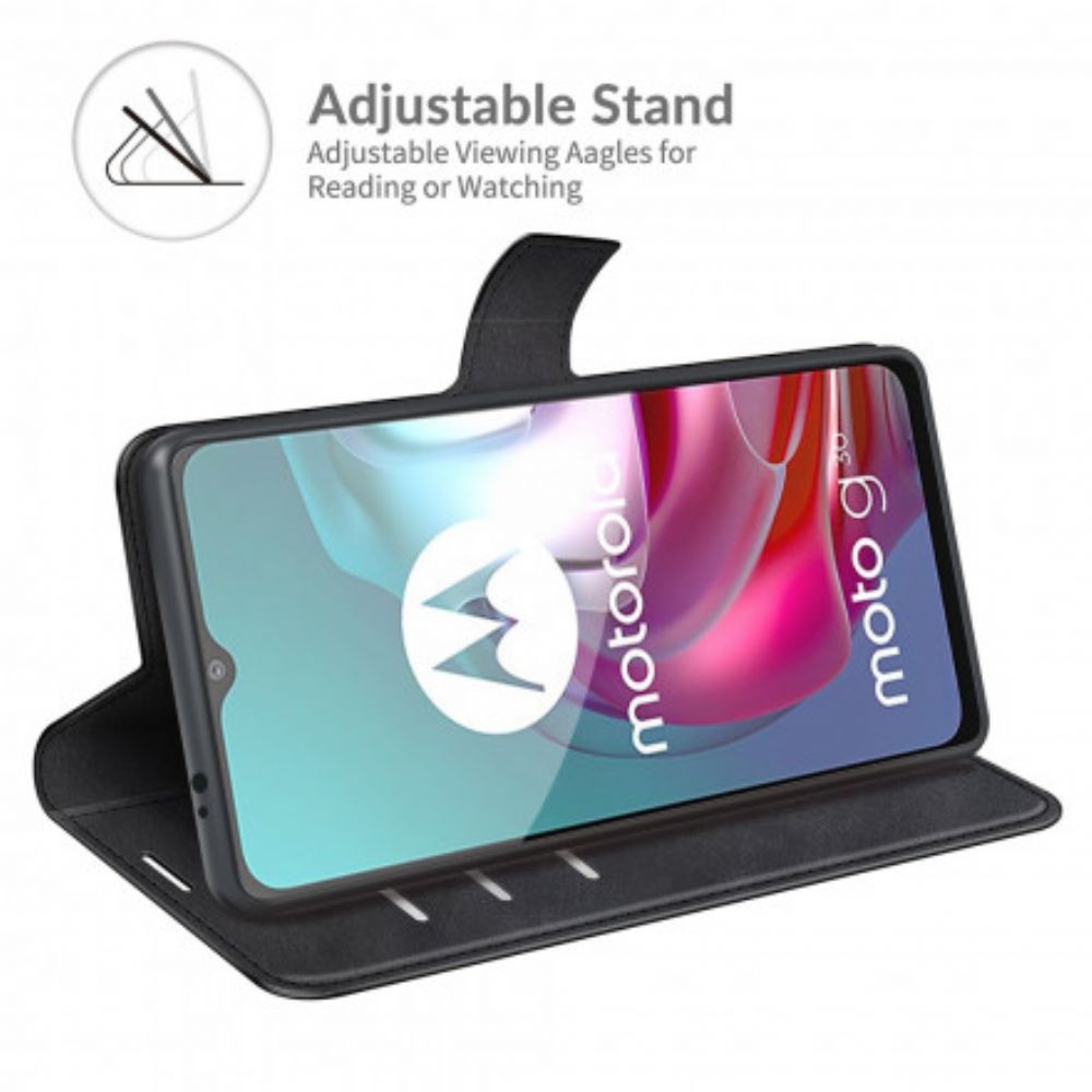 Folio-hoesje voor Moto G10 / G30 Magnetische Sluiting