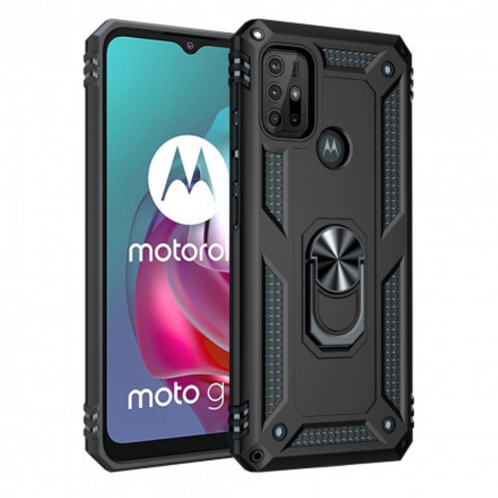 Hoesje voor Moto G10 / G30 Premium Bel