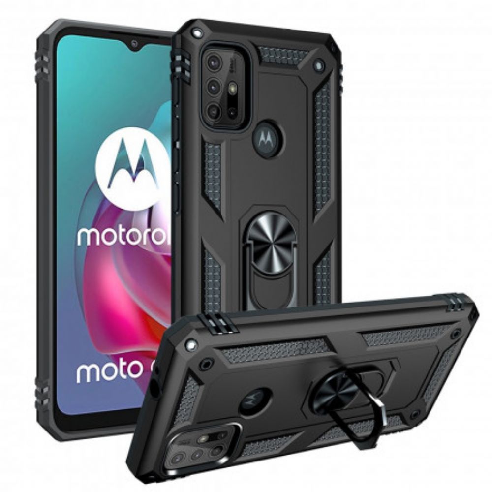 Hoesje voor Moto G10 / G30 Premium Bel