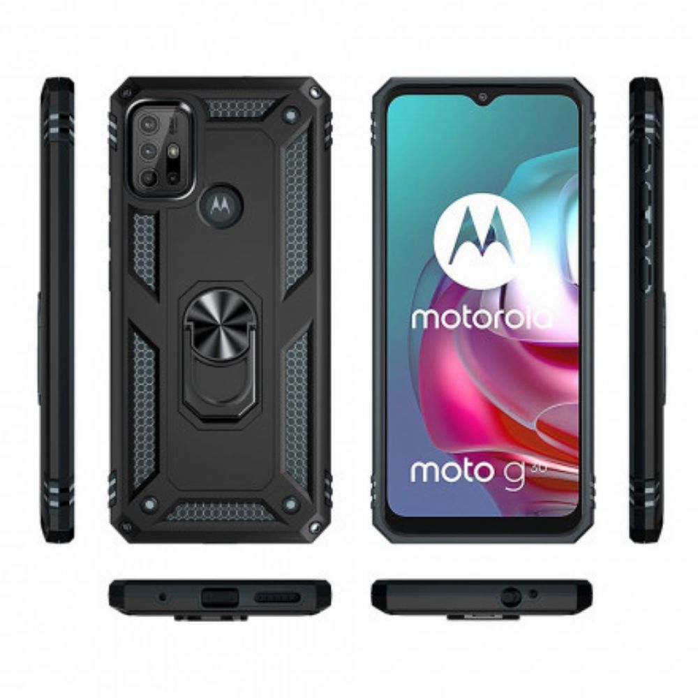 Hoesje voor Moto G10 / G30 Premium Bel