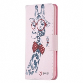 Leren Hoesje voor Xiaomi 13 Lite Slimme Giraf