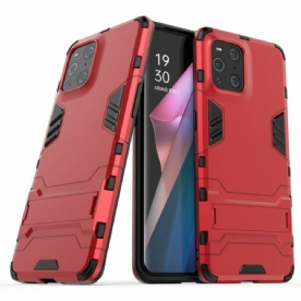 Hoesje voor Oppo Find X3 / X3 Pro Resistente Tong