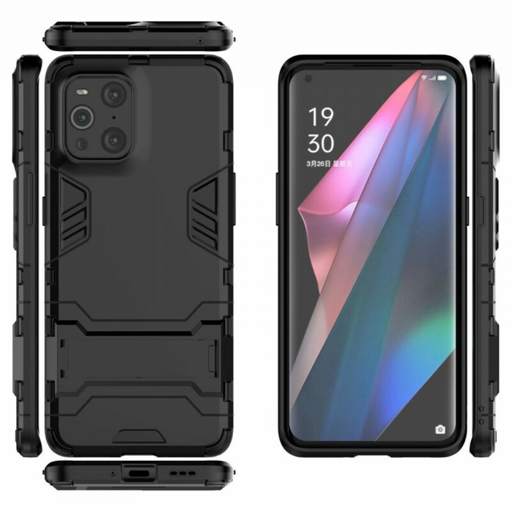 Hoesje voor Oppo Find X3 / X3 Pro Resistente Tong