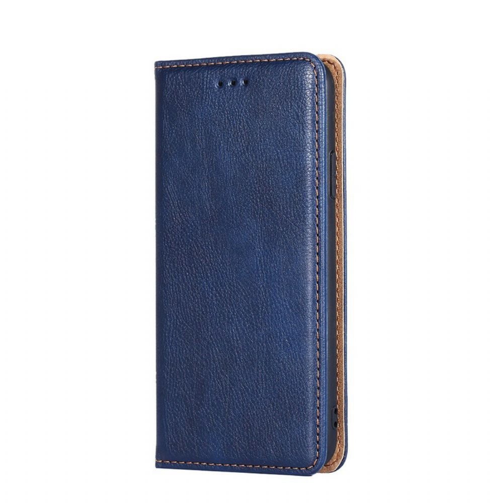 Bescherming Hoesje voor OnePlus Nord 2 5G Folio-hoesje Vintage Lederen Stijl