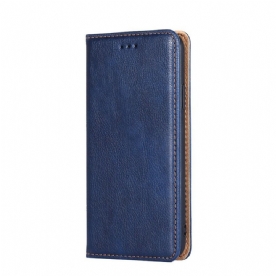 Bescherming Hoesje voor OnePlus Nord 2 5G Folio-hoesje Vintage Lederen Stijl