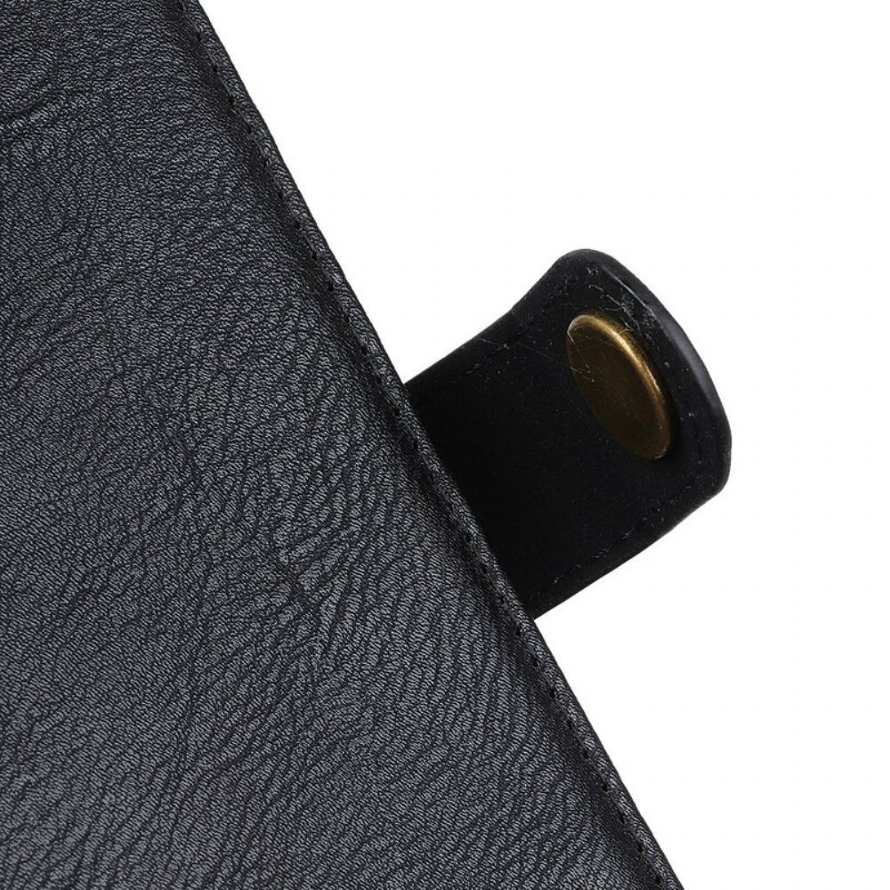 Flip Case voor OnePlus Nord 2 5G Imitatieleer Khazneh