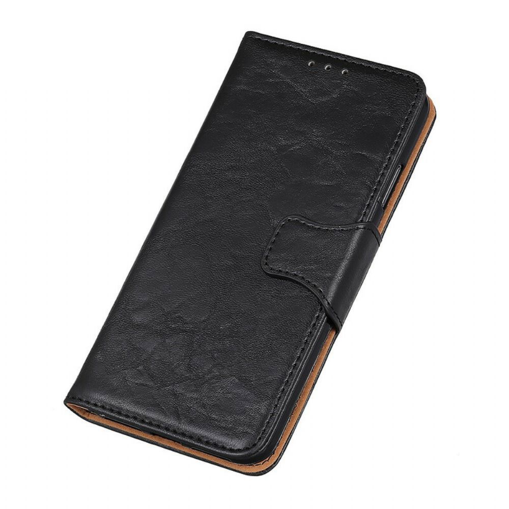 Folio-hoesje voor OnePlus Nord 2 5G Flip Case Getextureerde Magnetische Klep