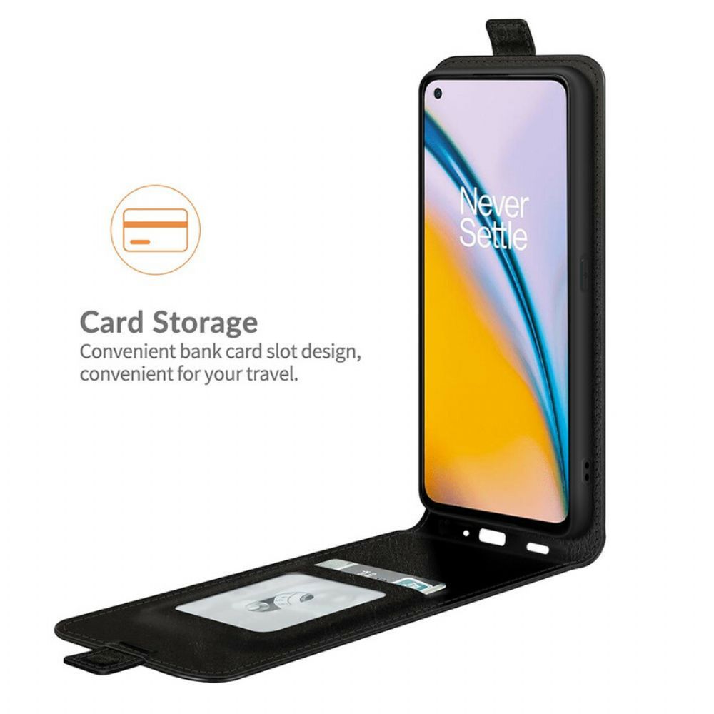 Folio-hoesje voor OnePlus Nord 2 5G Flip Case Retro Vouwen