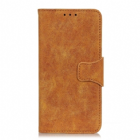 Folio-hoesje voor OnePlus Nord 2 5G Flip Case Vintage Dubbelzijdige Magnetische Klep