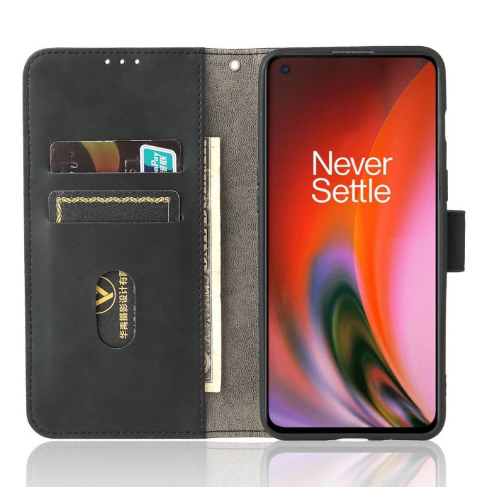 Folio-hoesje voor OnePlus Nord 2 5G Skin-touch