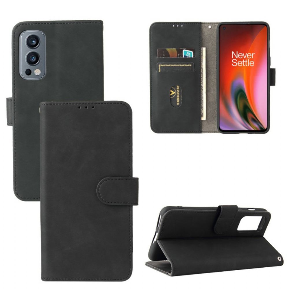 Folio-hoesje voor OnePlus Nord 2 5G Skin-touch