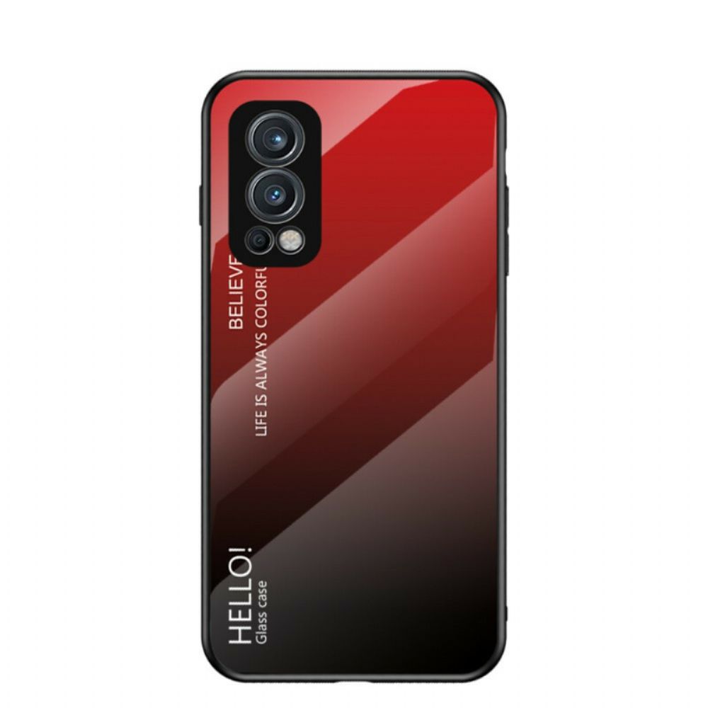 Hoesje voor OnePlus Nord 2 5G Hallo Gehard Glas