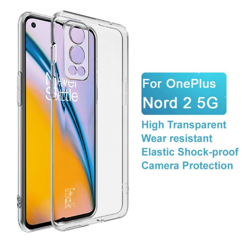 Hoesje voor OnePlus Nord 2 5G Imak Transparant