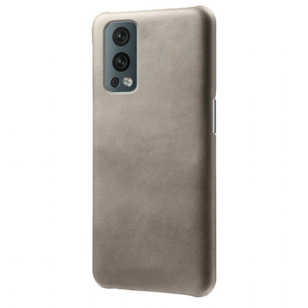 Hoesje voor OnePlus Nord 2 5G Ksq Leereffect