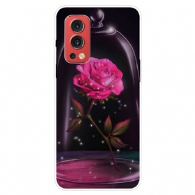 Hoesje voor OnePlus Nord 2 5G Magische Roos