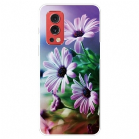 Hoesje voor OnePlus Nord 2 5G Realistische Bloemen