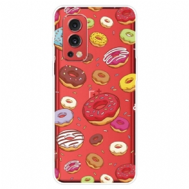 Telefoonhoesje voor OnePlus Nord 2 5G Liefde Donuts