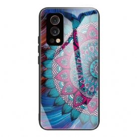 Telefoonhoesje voor OnePlus Nord 2 5G Mandala Van Gehard Glas