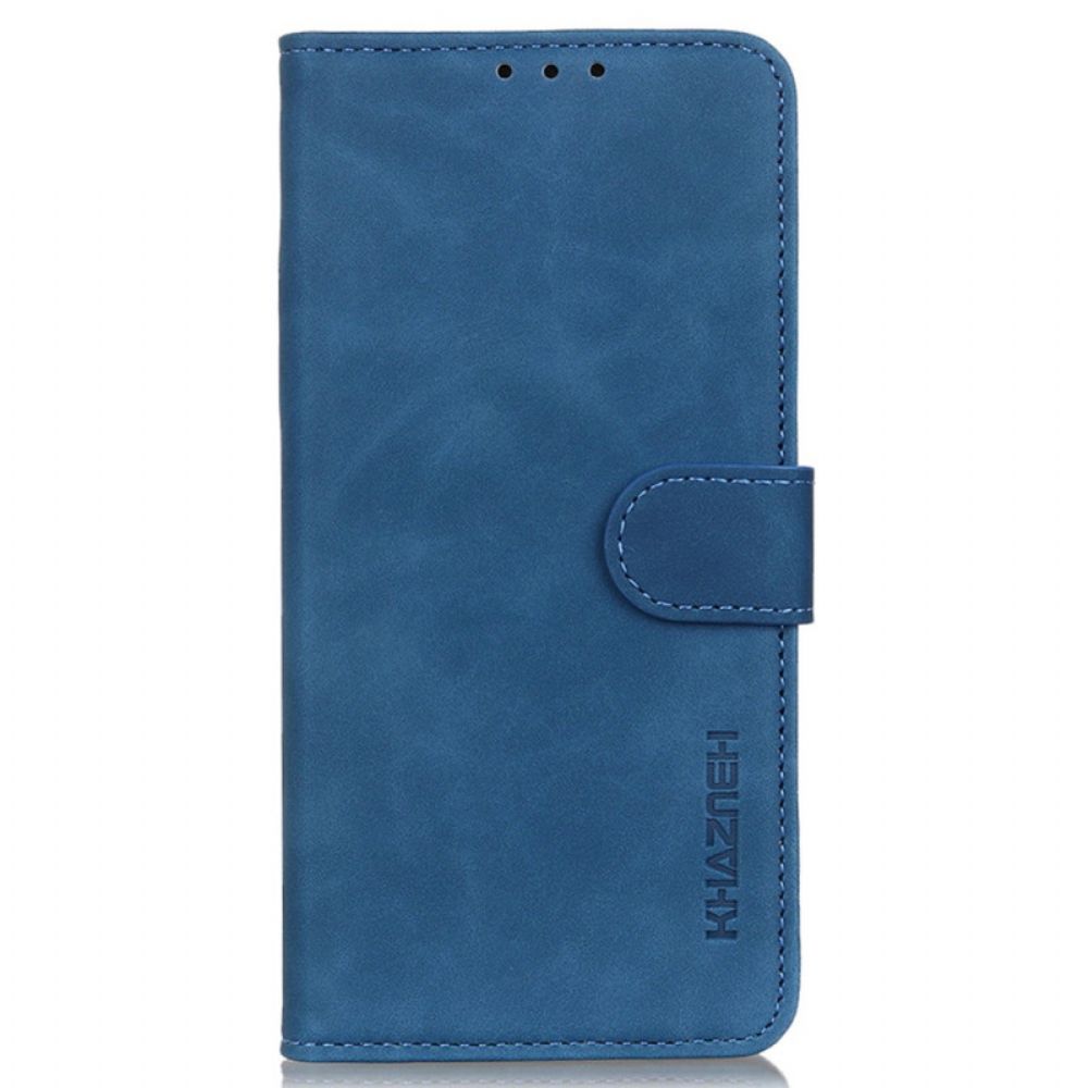 Leren Hoesje Poco X6 Pro 5g Retrostijl Khazneh Bescherming Hoesje