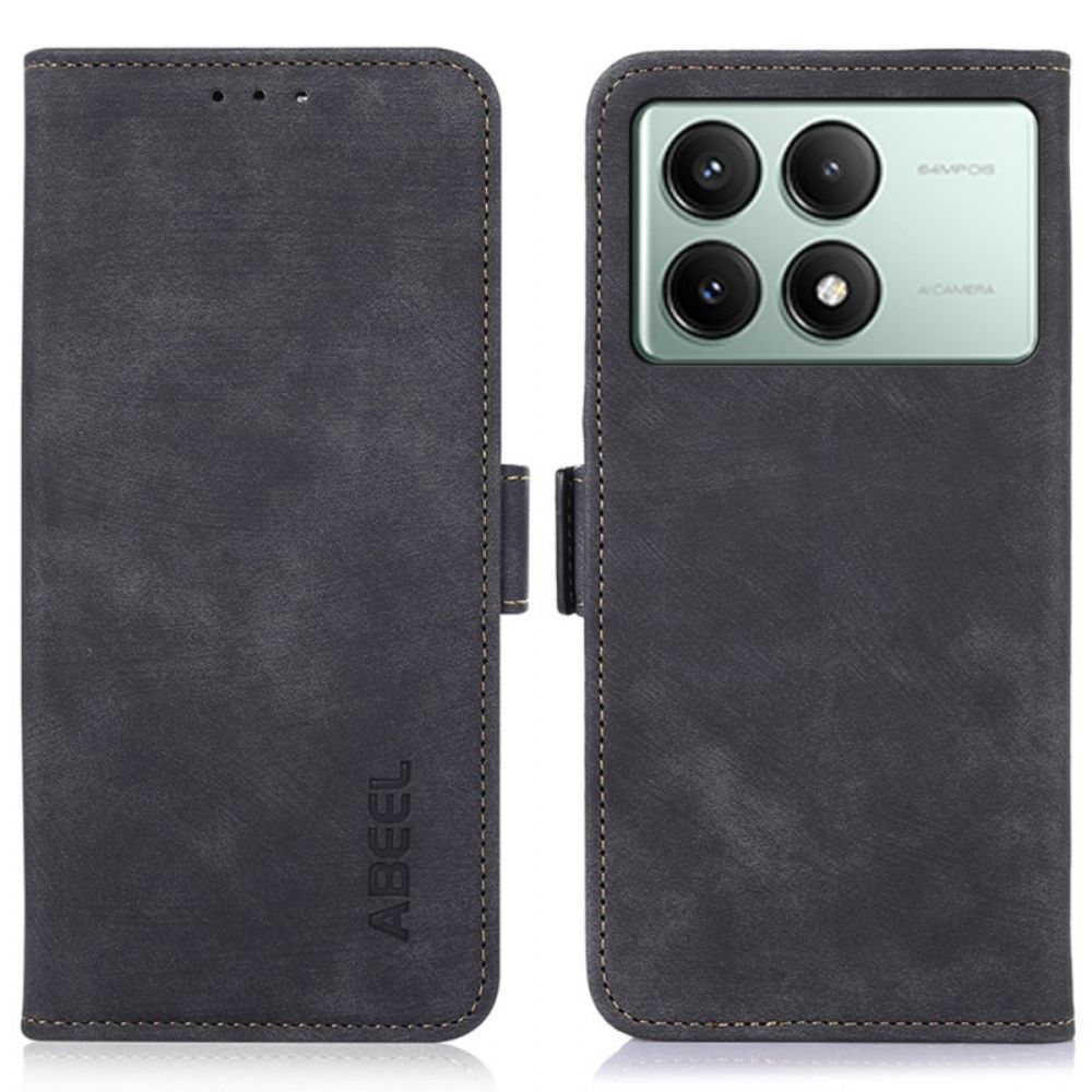 Leren Hoesje Voor Poco X6 Pro 5g Abeel