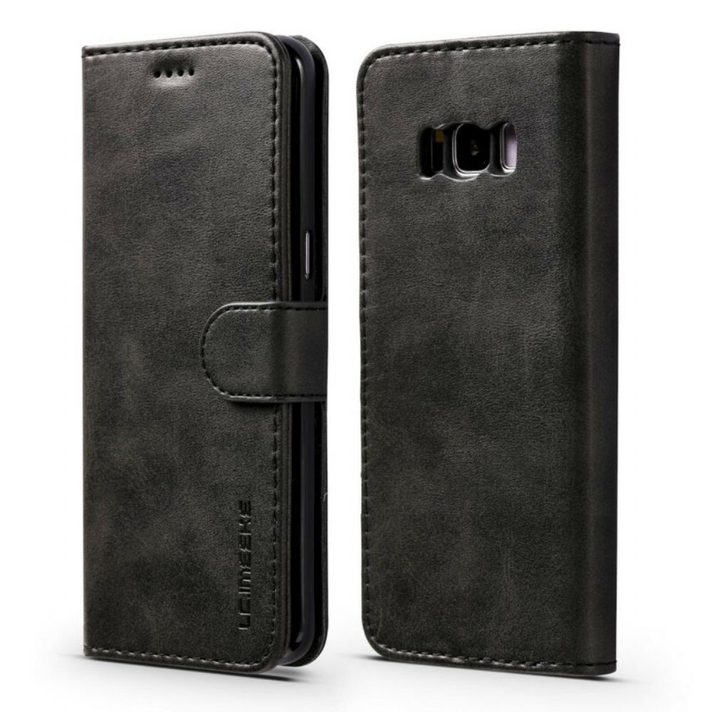 Flip Case voor Samsung Galaxy S8 Lc.imeeke Leereffect