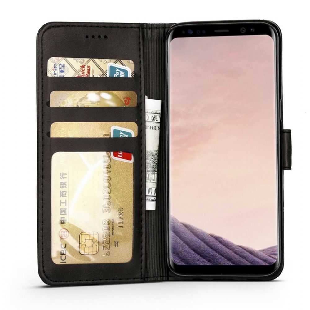 Flip Case voor Samsung Galaxy S8 Lc.imeeke Leereffect