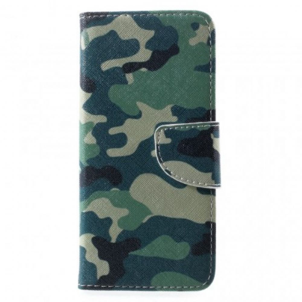 Folio-hoesje voor Samsung Galaxy S8 Militaire Camouflage