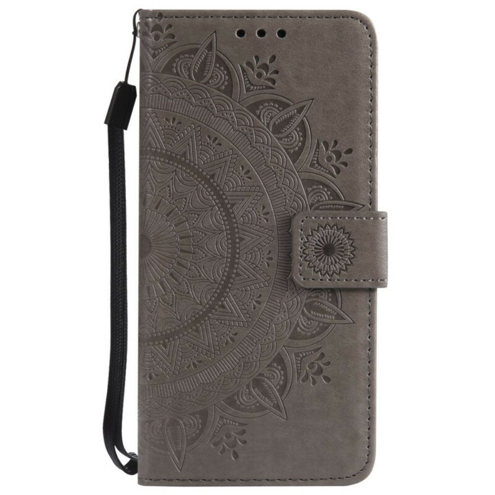 Folio-hoesje voor Samsung Galaxy S8 Zon Mandala