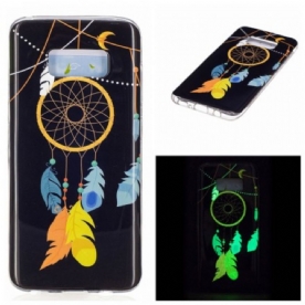 Hoesje voor Samsung Galaxy S8 Unieke Fluorescerende Dromenvanger